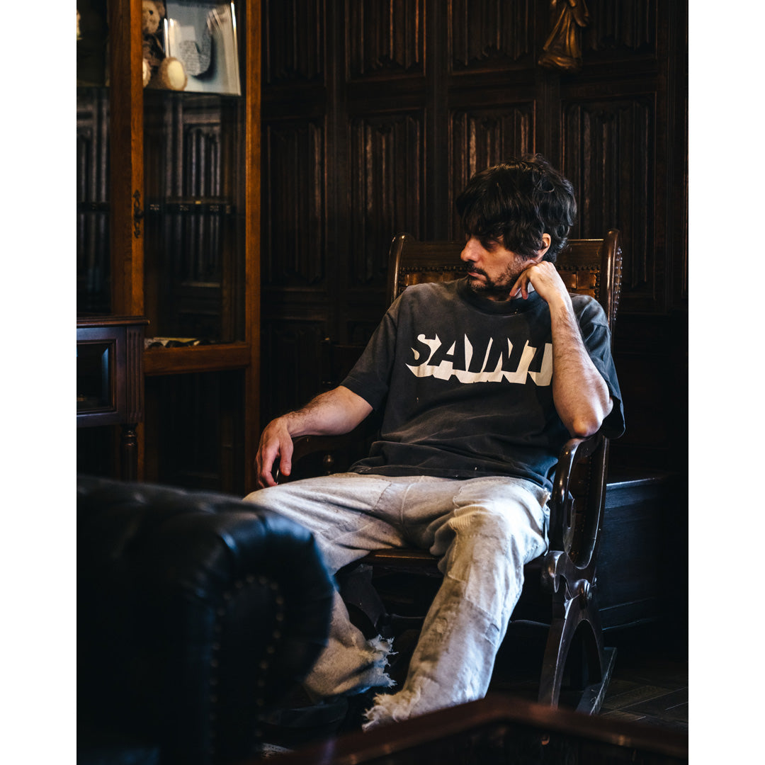 SS TEE SAINT BLACK