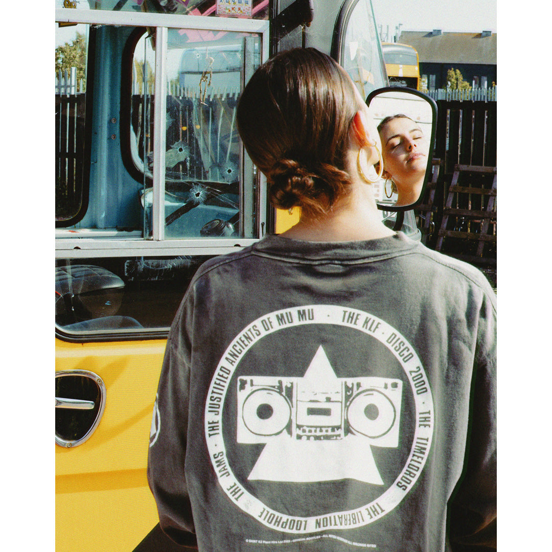 SAINT Mxxxxxx × The KLF LS TEE WHITE KLF