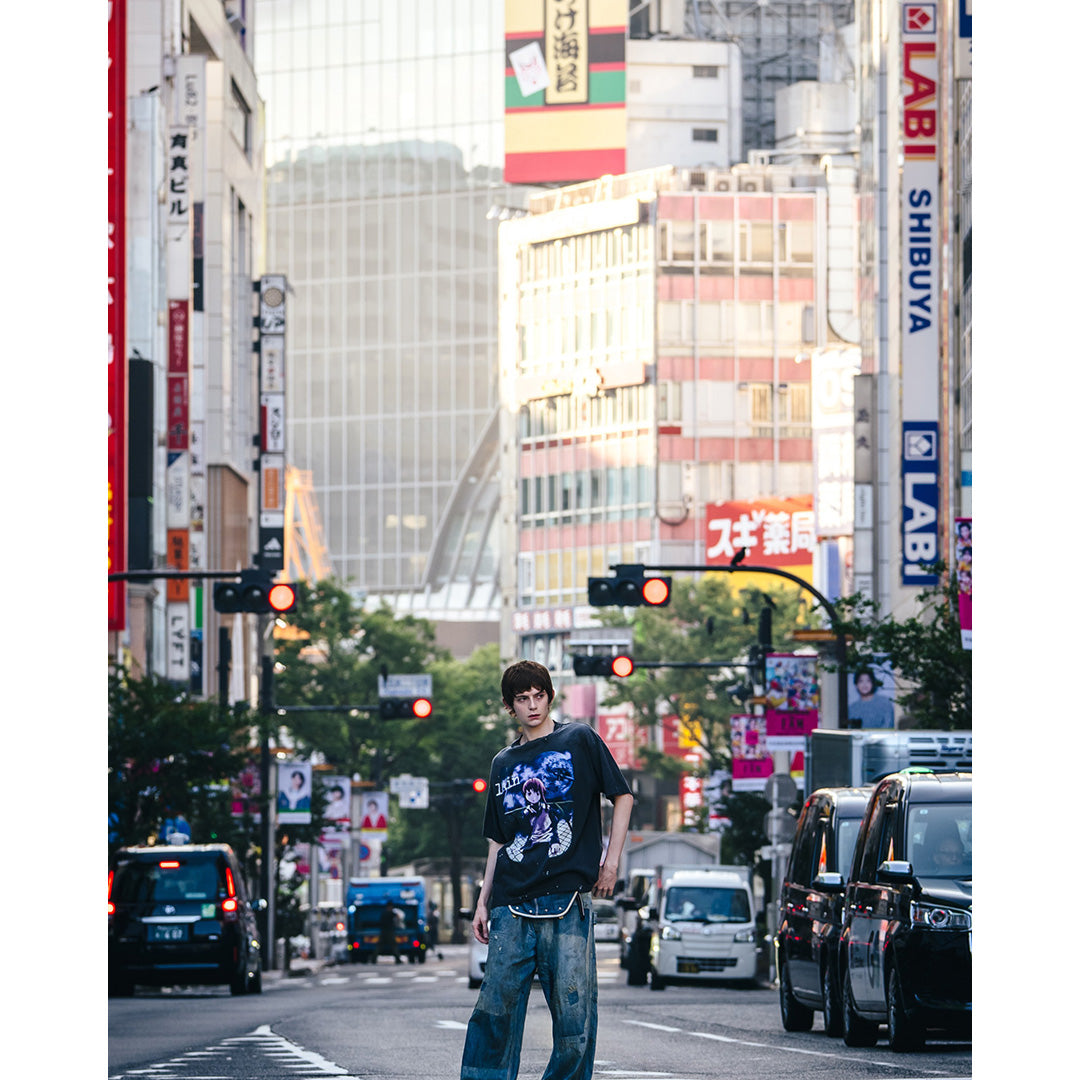 SAINT Mxxxxxx × serial experiments lain × GEEKS RULE SS TEE LAIN