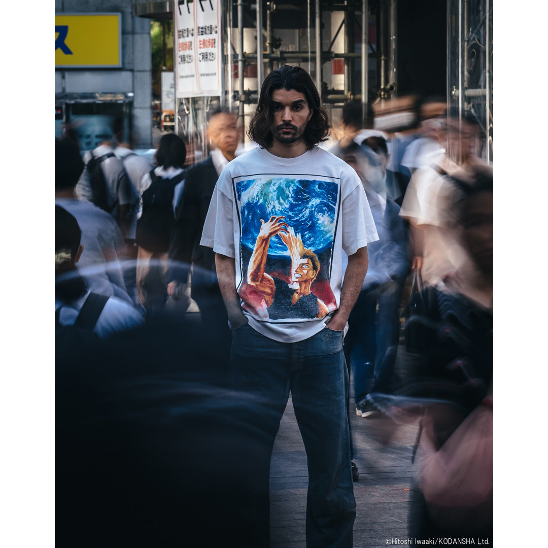 SAINT Mxxxxxx × 寄生獣 SS TEE 寄生獣‐parasyte- WHITE