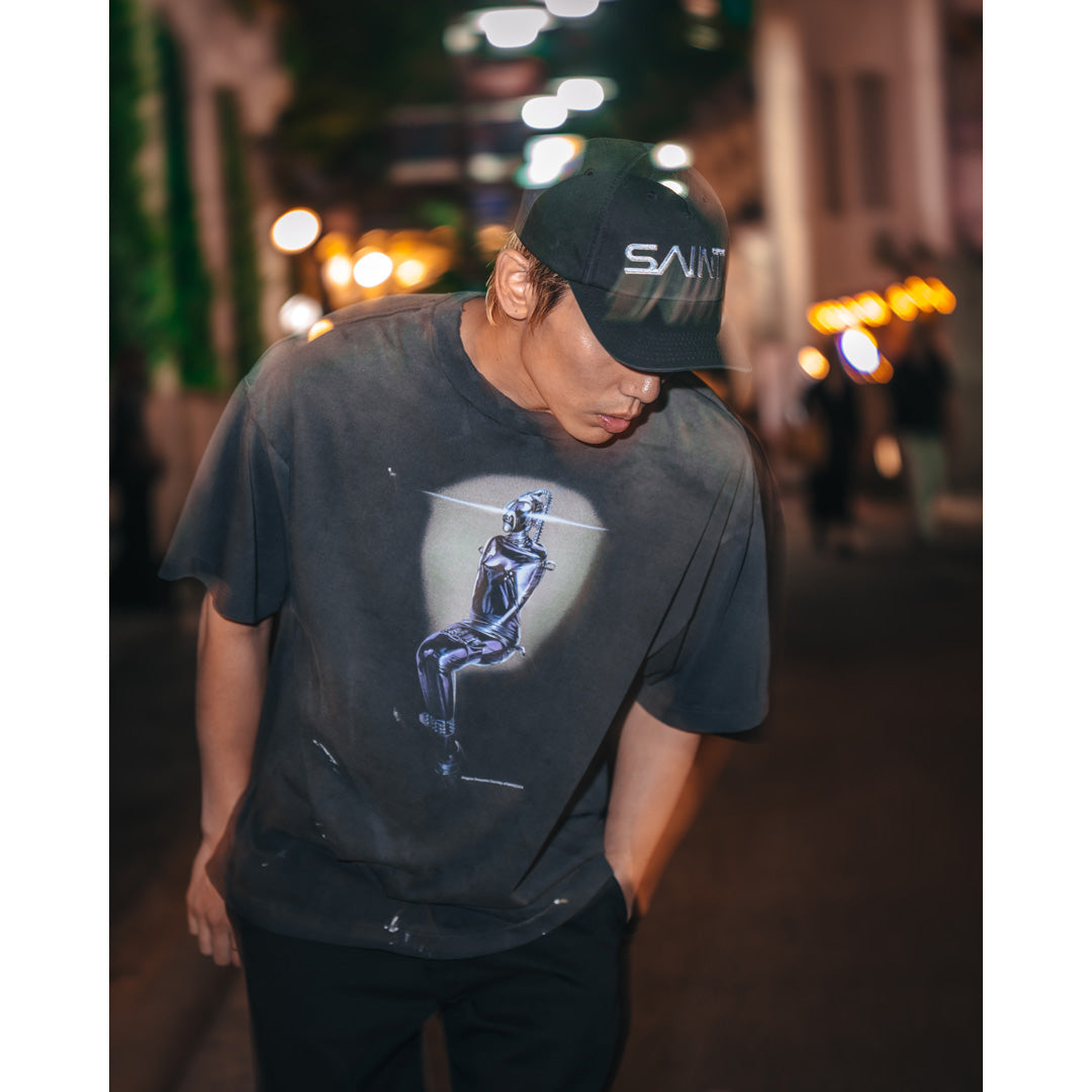 SAINT Mxxxxxx × Hajime Sorayama SS TEE MASK