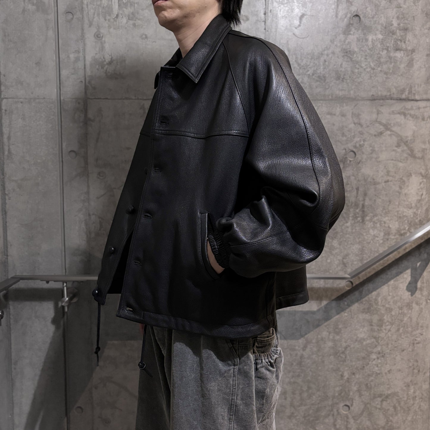 CCU LEATHER FORMAN JACKET