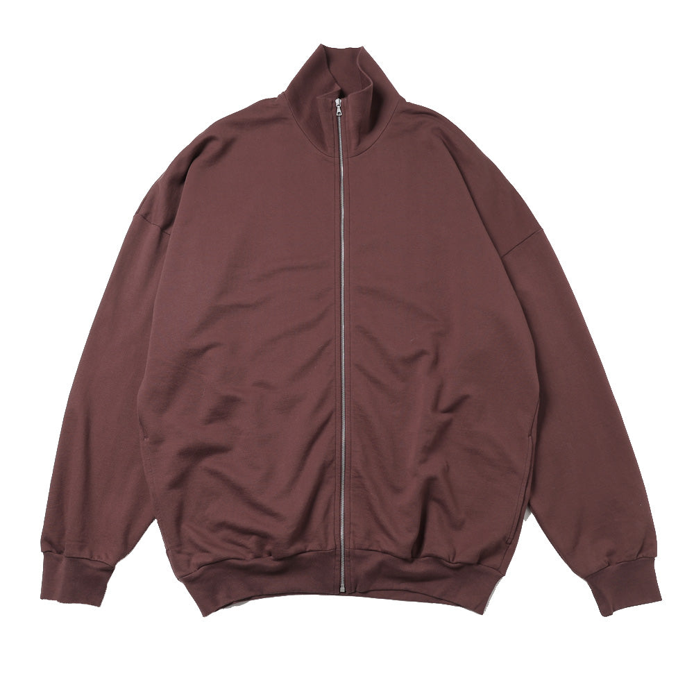AURALEE) SUPER HIGH GAUGE SWEAT ZIP BLOUSON (A26AB01CU) | AURALEE