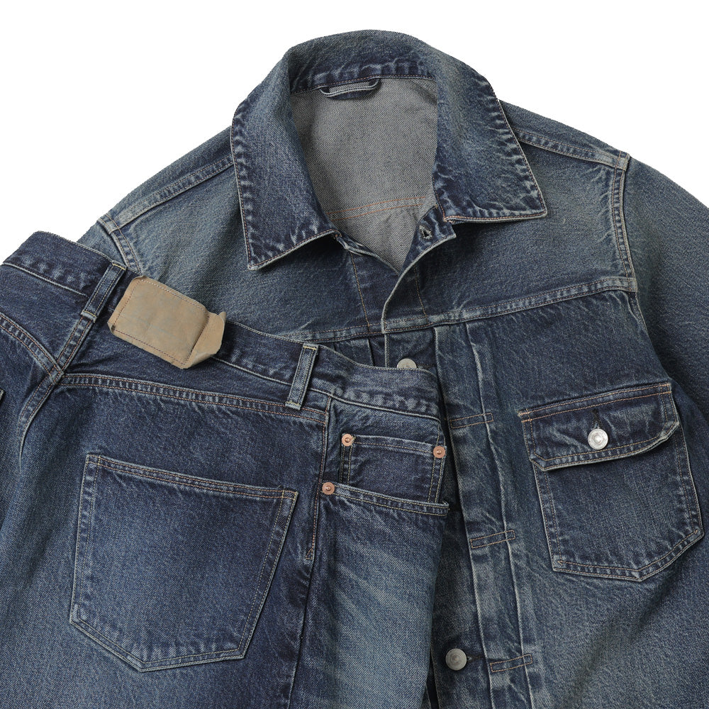 13.5oz Denim Pants Wide