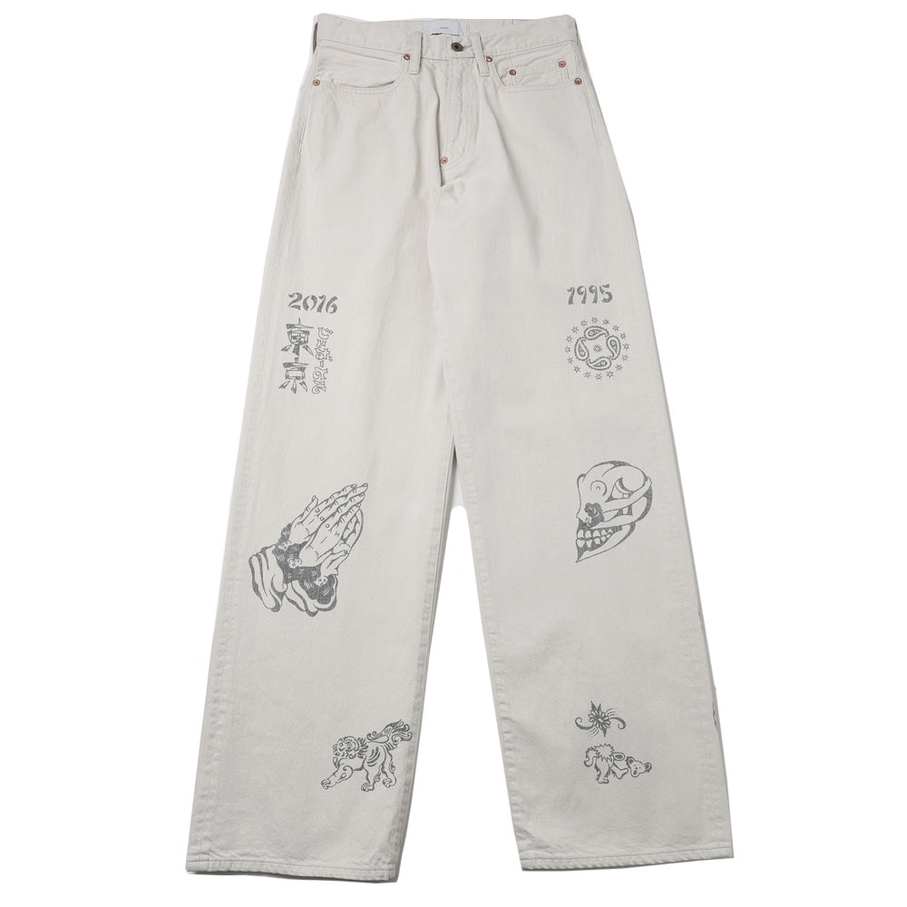 SUGARHILL(シュガーヒル)TATTOO FLASH PRINT MODERN DENIM REGULAR CUT