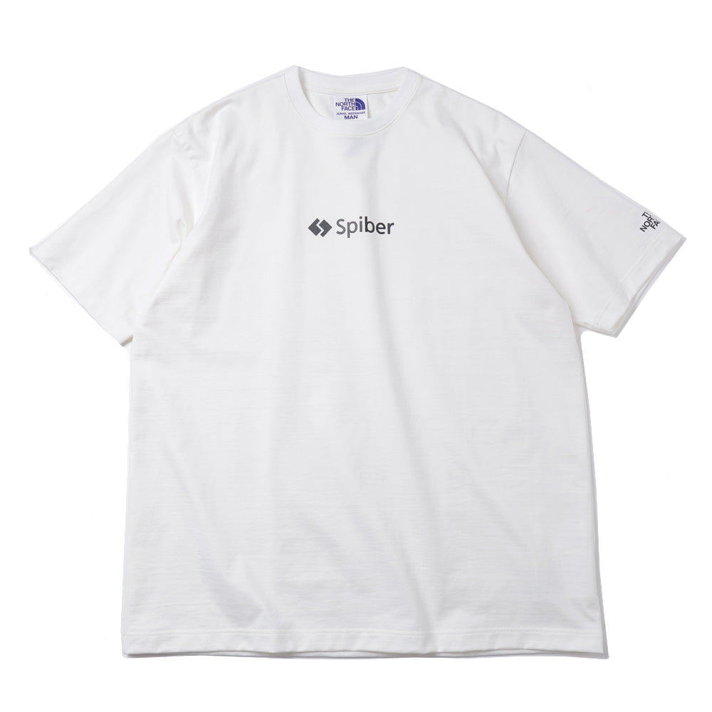 綿天竺 SPIBER THE NORTH FACE Wネーム T910