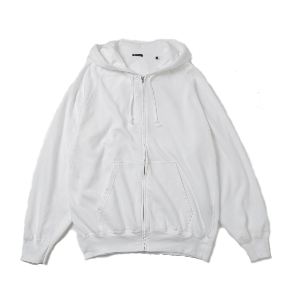 COMOLI) LWコットン裏毛 ジップパーカ (D01-05016) | COMOLI