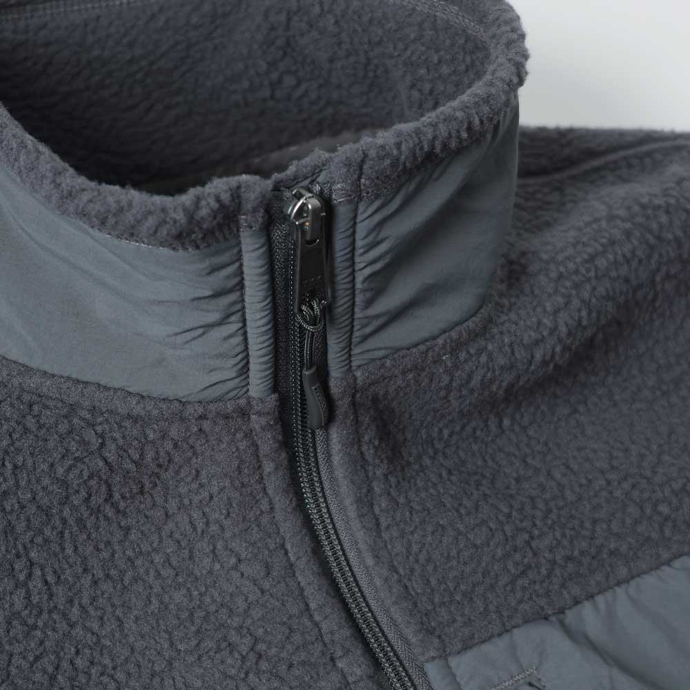 HEAVY FLEECE ZIP-UP JACKET