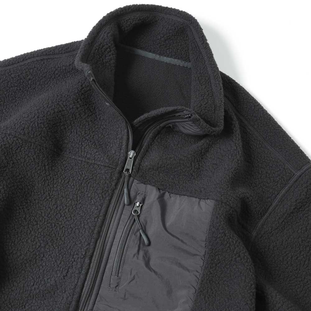 HEAVY FLEECE ZIP-UP JACKET