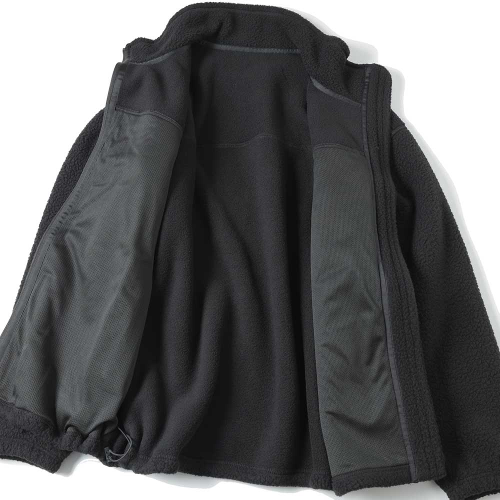 HEAVY FLEECE ZIP-UP JACKET