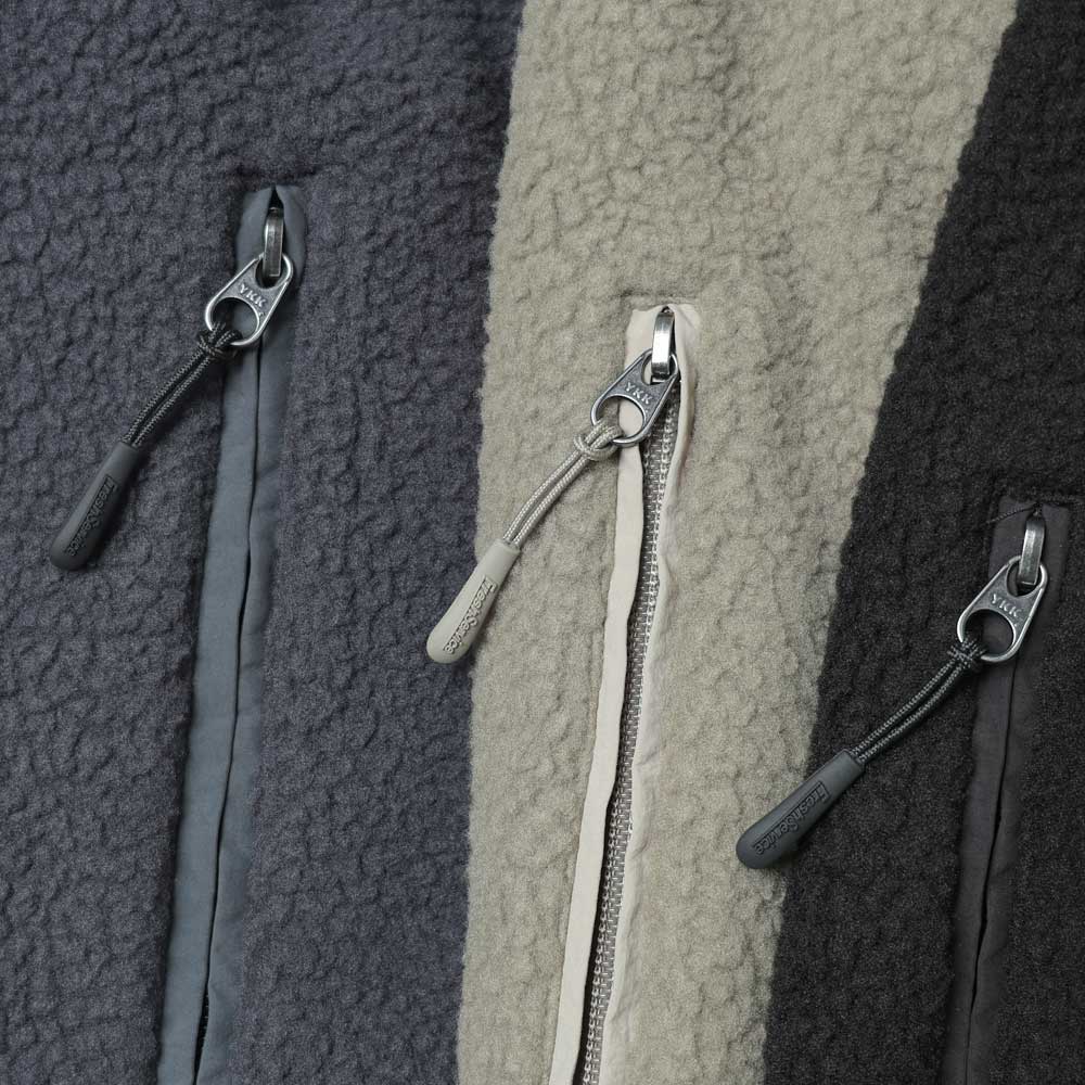 HEAVY FLEECE ZIP-UP JACKET