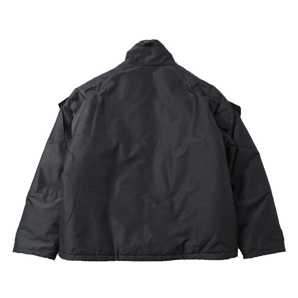 PUFFED ECWCS JACKET ORGANIC COTTON SILK HIGH COUNT TYPEWRITER