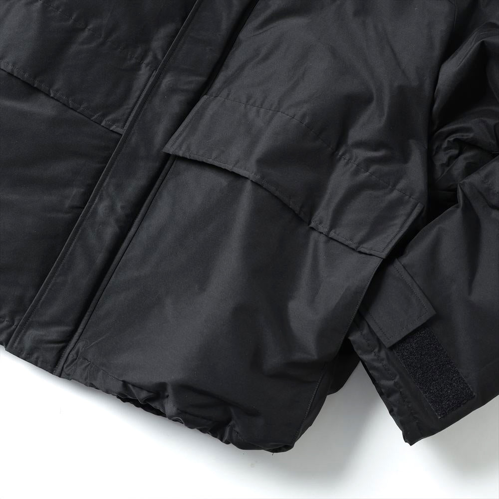 PUFFED ECWCS JACKET ORGANIC COTTON SILK HIGH COUNT TYPEWRITER