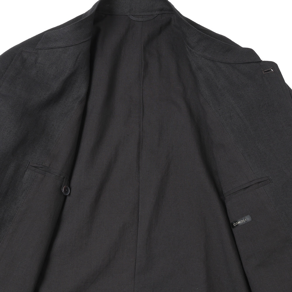 Canapa stand-up collar jacket