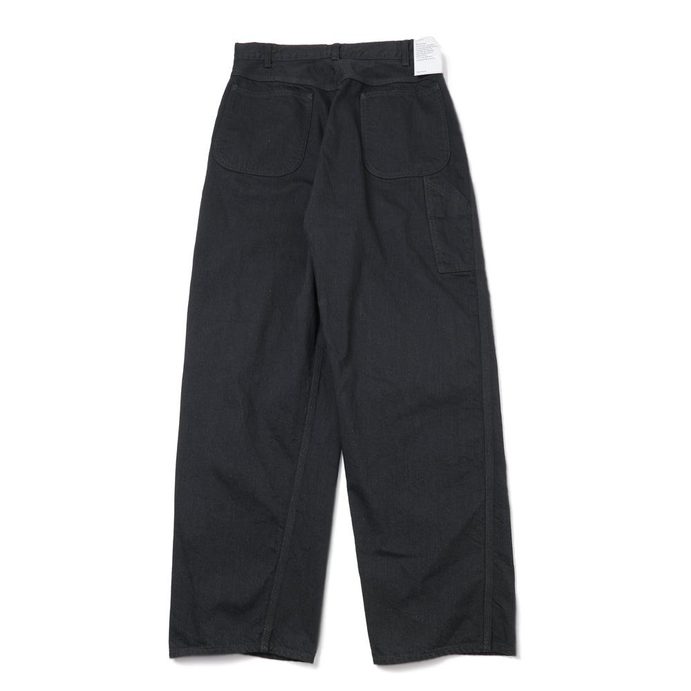 Denim Painter Pants(Black One Wash)