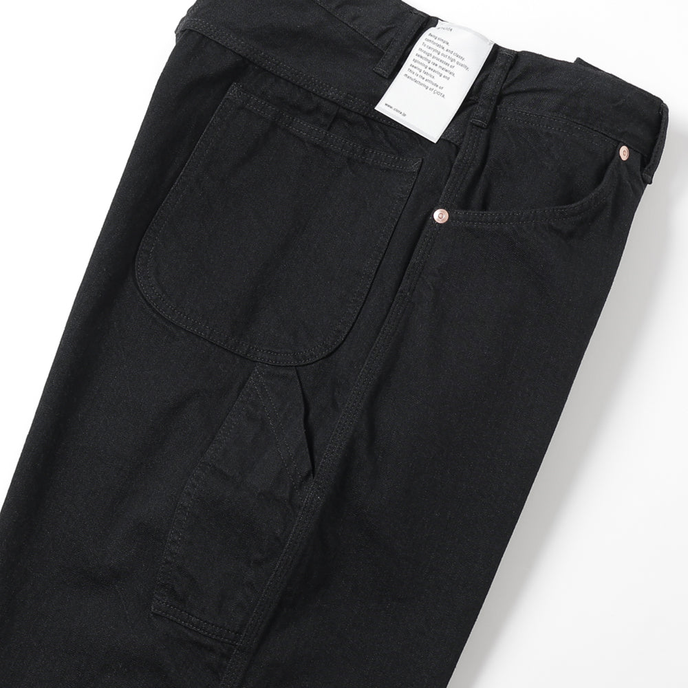 Denim Painter Pants(Black One Wash)