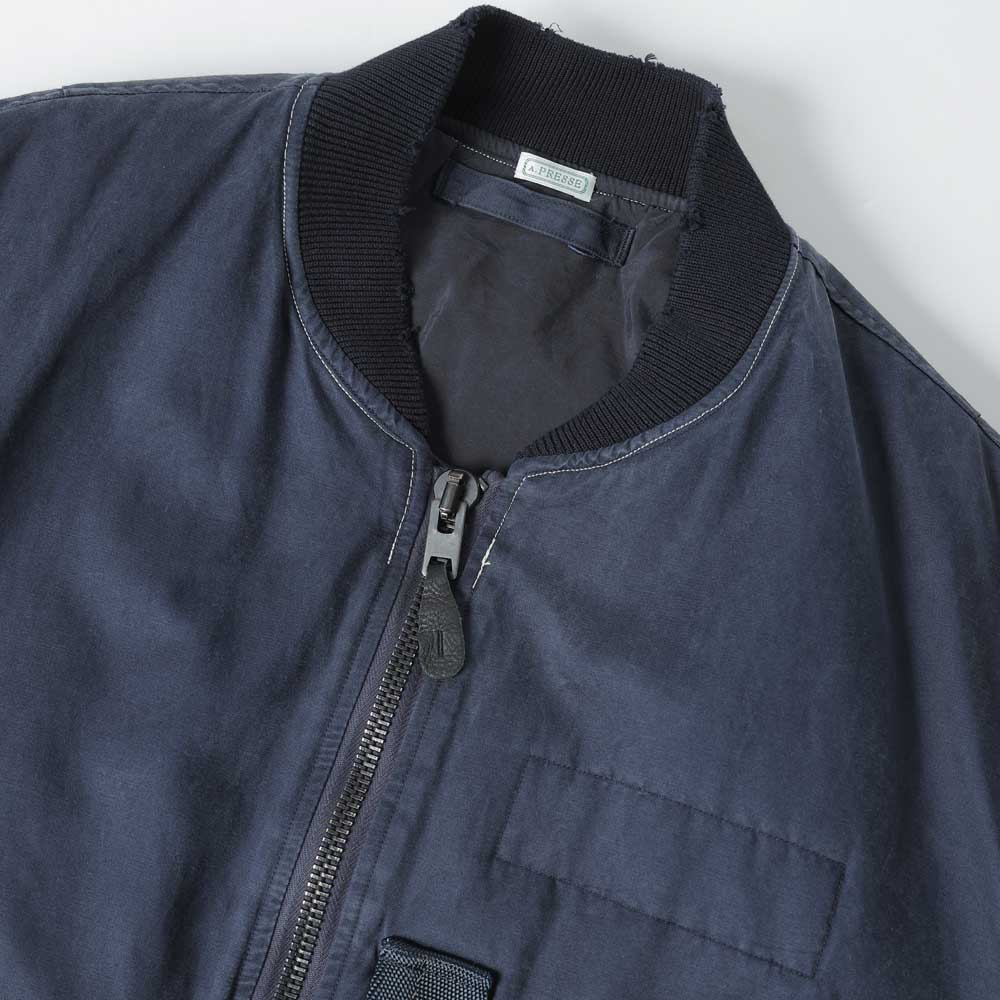 Vintage Silk Flight Jacket