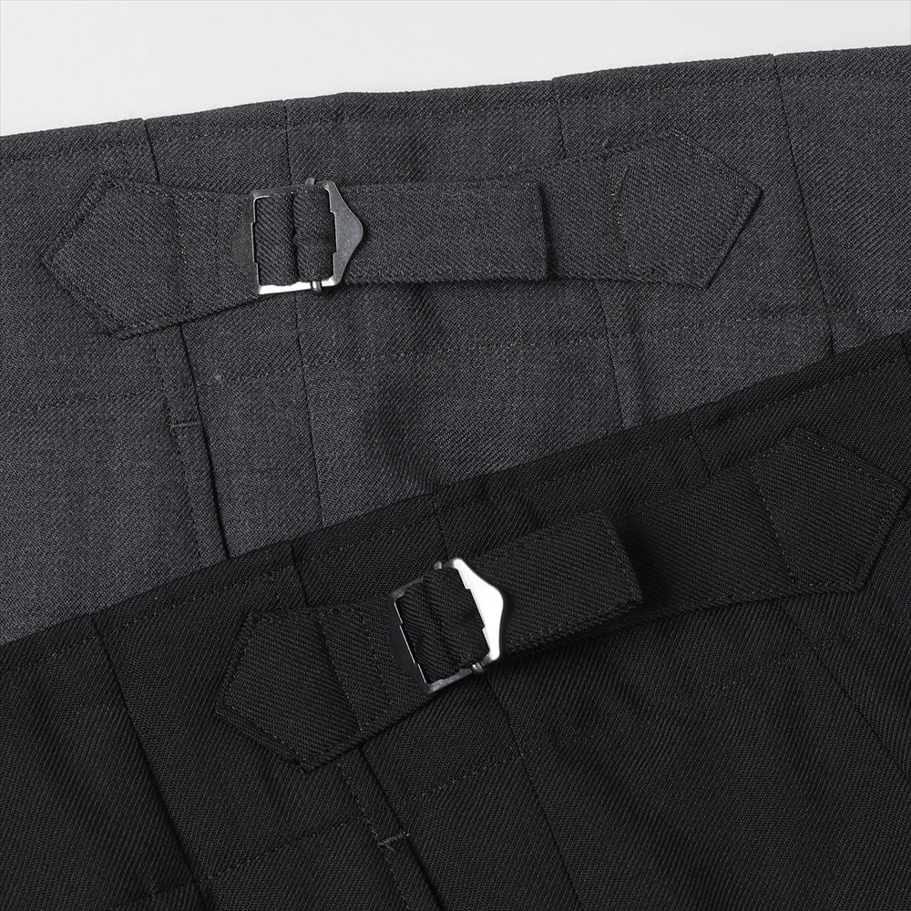 TWO TUCK MILITARY TROUSERS