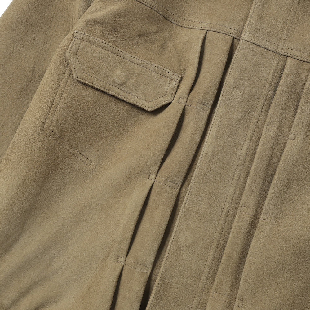 TRUCKER BLOUSON SHEEP LEATHER