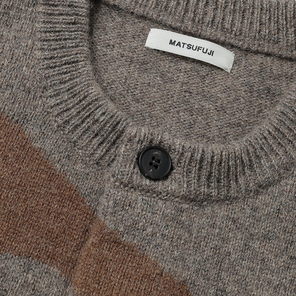 Wool Cardigan Caribou Knit