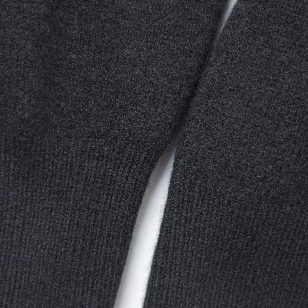 ラムズウール クルーネックニット