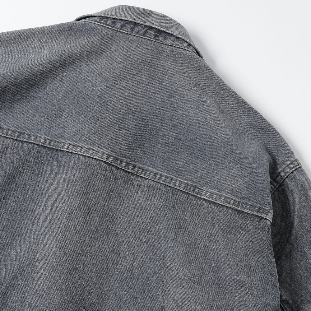 Vintage Gray Denim Jacket