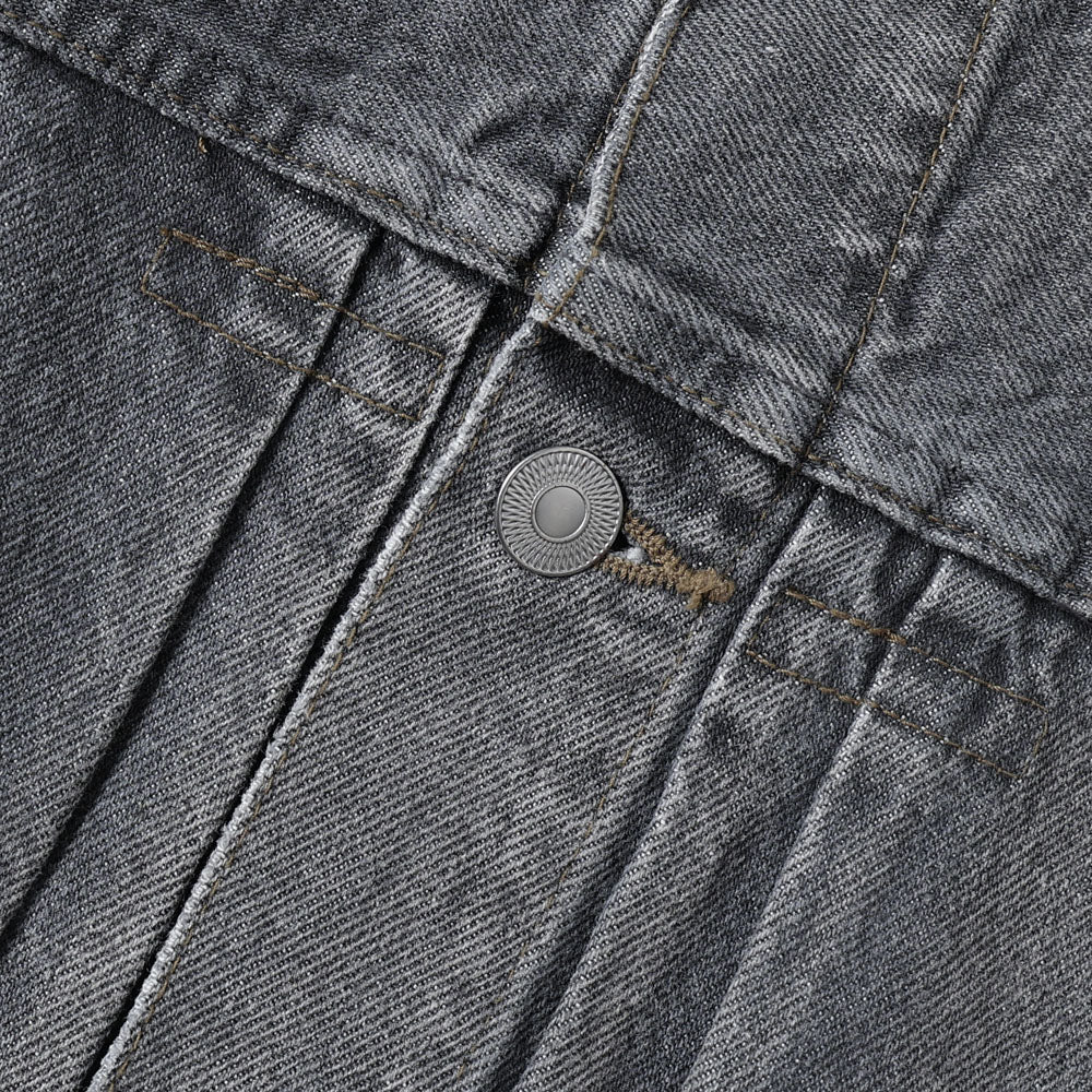 Vintage Gray Denim Jacket