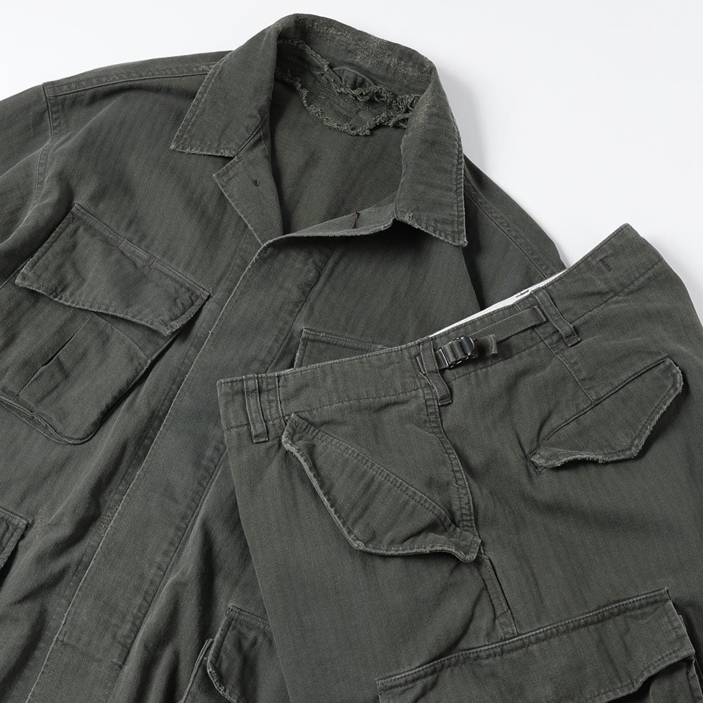 Vintage US Army Jungle Fatigue Jacket