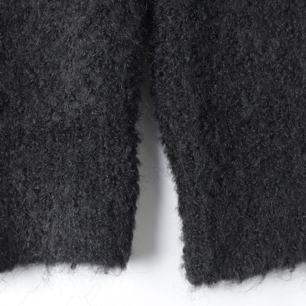 Boucle Alpaca Zip Cardigan 10/26 (mae)