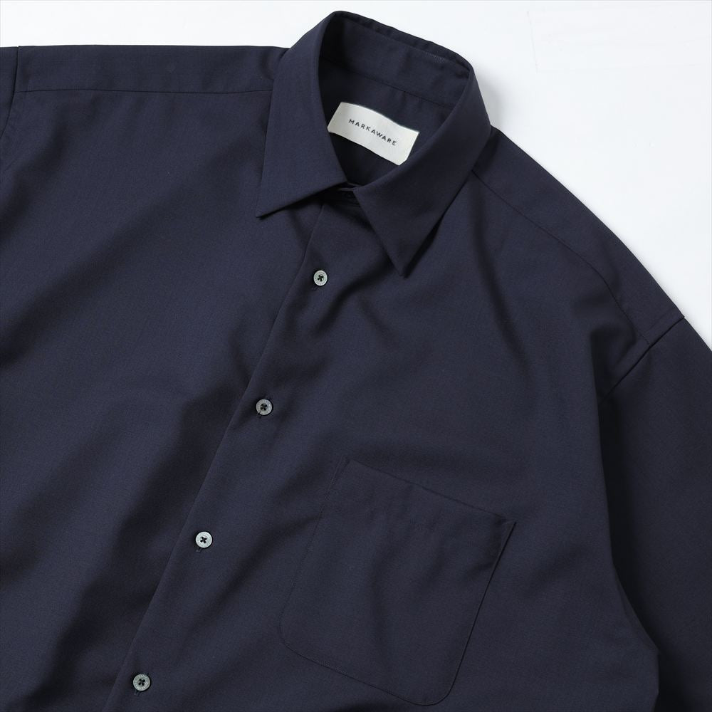 COMFORT FIT SHIRTS S/S ORGANIC WOOL 2/80 TROPICAL