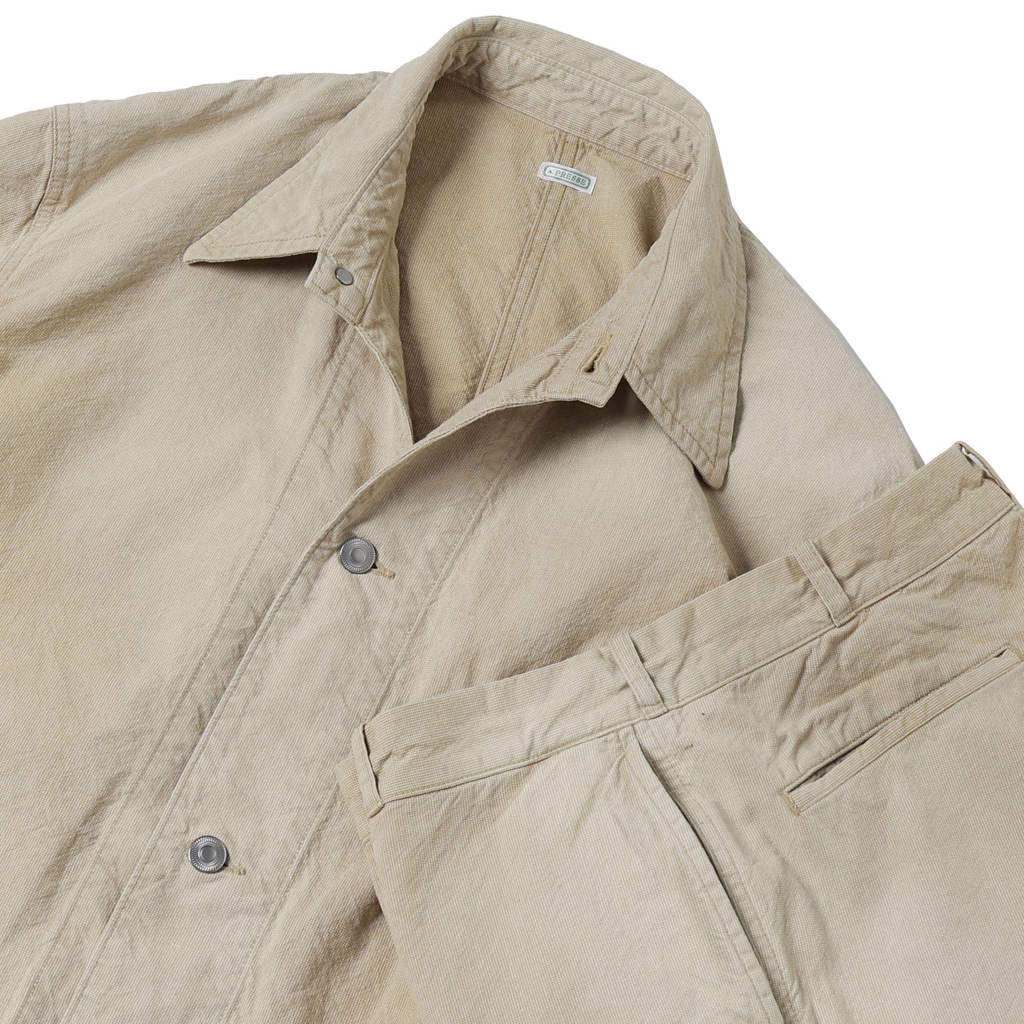 Vintage Pin Check Coverall