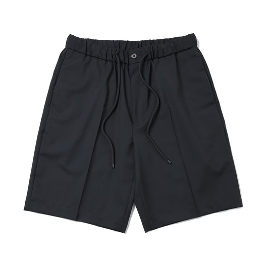 FLAT TAPERED EASY SHORTS ORGANIC WOOL 2/80 TROPICAL
