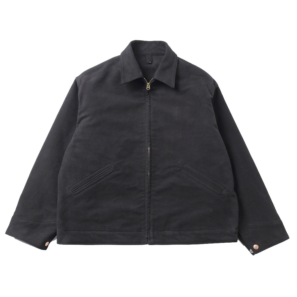 COMOLI モールスキン ジャケット COMOLI (コモリ) モールスキン ジップショートジャケット