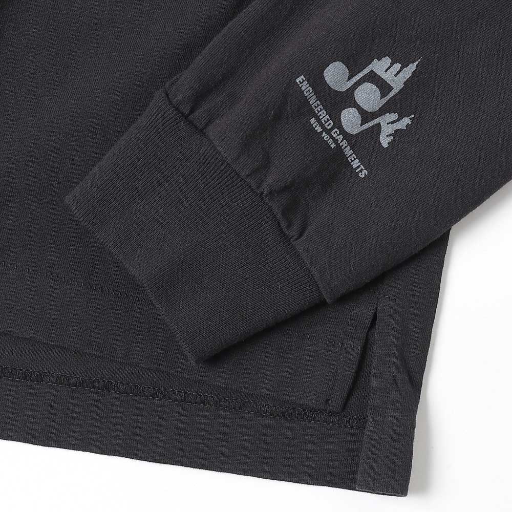 Printed Cross Crew Neck L/S T-shirt - NY