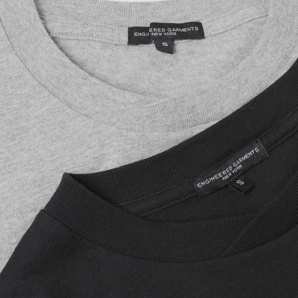 Printed Cross Crew Neck L/S T-shirt - NY
