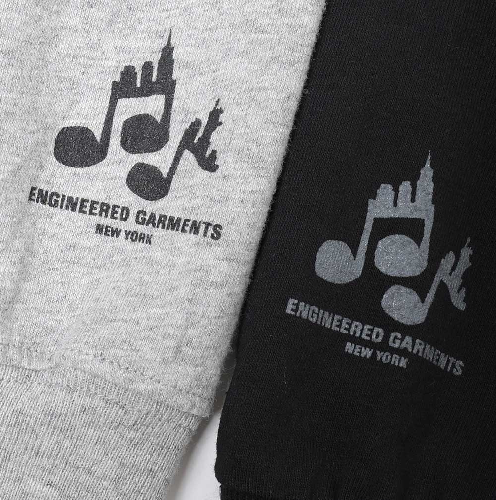 Printed Cross Crew Neck L/S T-shirt - NY