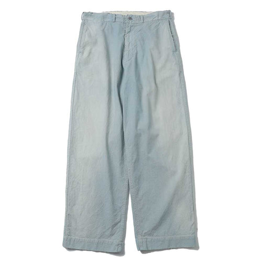 Indigo Pin Check Work Pants