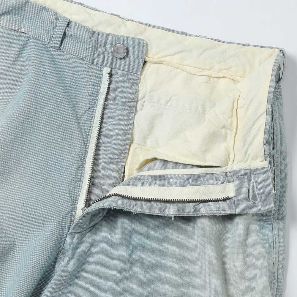 Indigo Pin Check Work Pants
