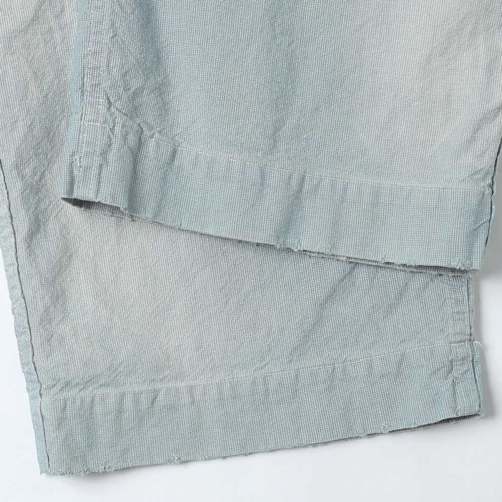 Indigo Pin Check Work Pants