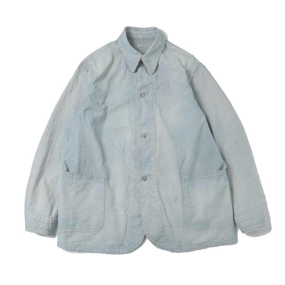 Indigo Pin Check Coverall