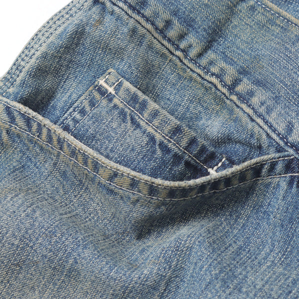 Vintage Military Denim Trousers