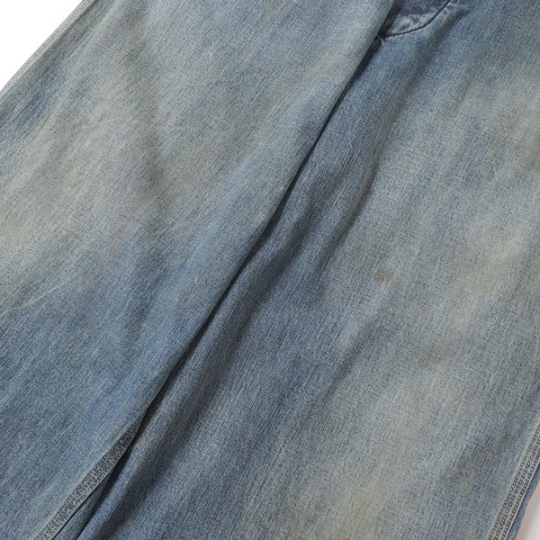 Vintage Military Denim Trousers