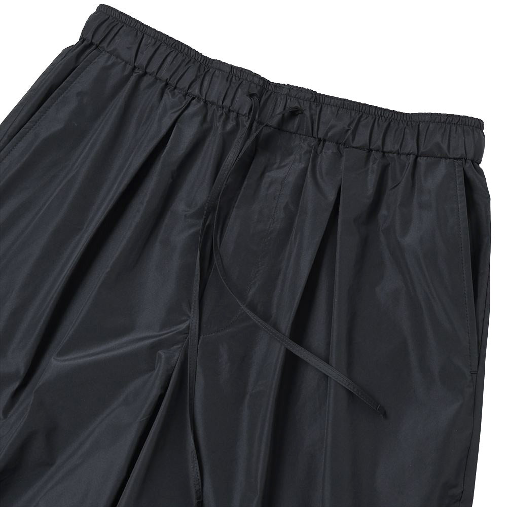WIDE SHORTS RECYCLED POLYESTER x SILK TAFFETA