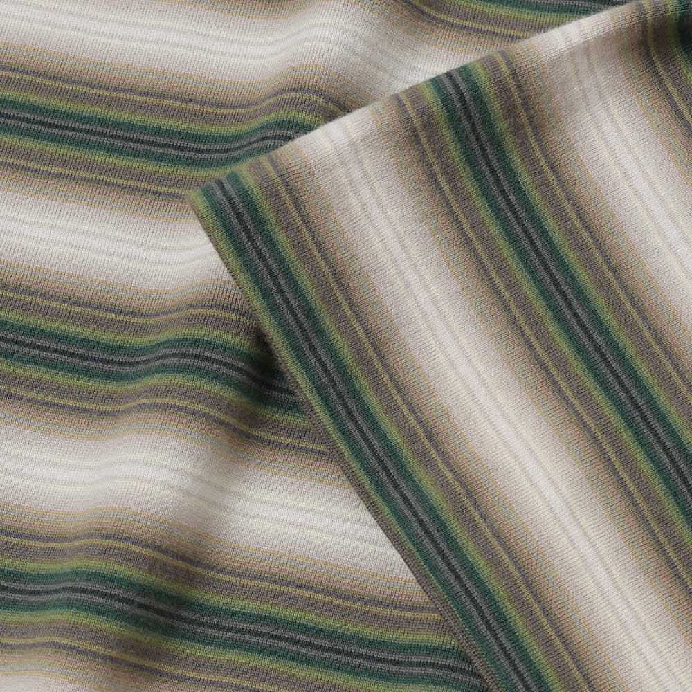 GRADIENT STRIPE JERSEY TEE
