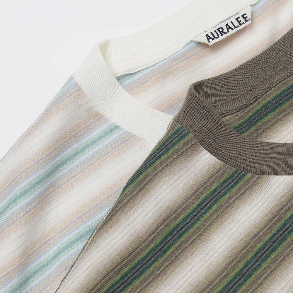 GRADIENT STRIPE JERSEY TEE
