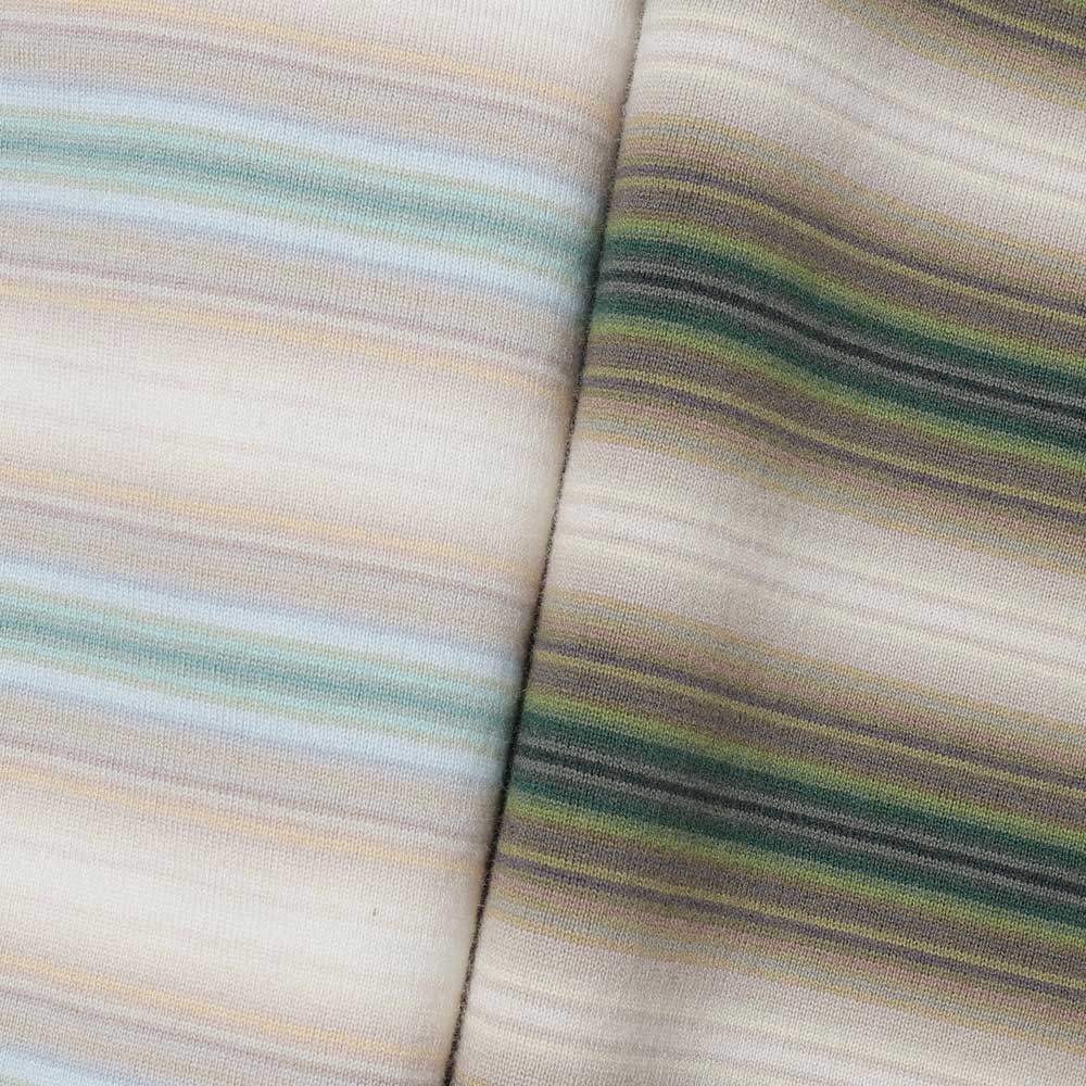 GRADIENT STRIPE JERSEY TEE