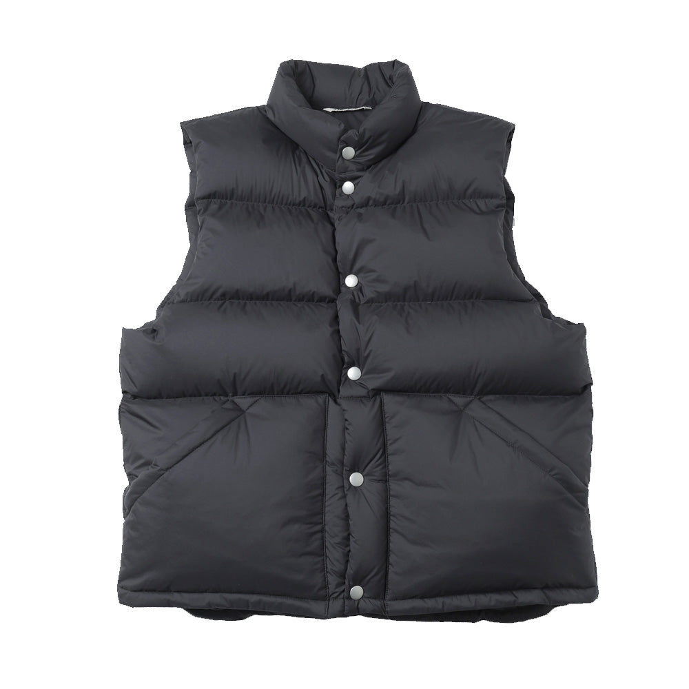 AURALEE DOWN VEST オーラリー ダウンベスト AURALEE(オーラリー) SUPER LIGHT NYLON RIPSTOP DOWN VEST (A25AV02NL