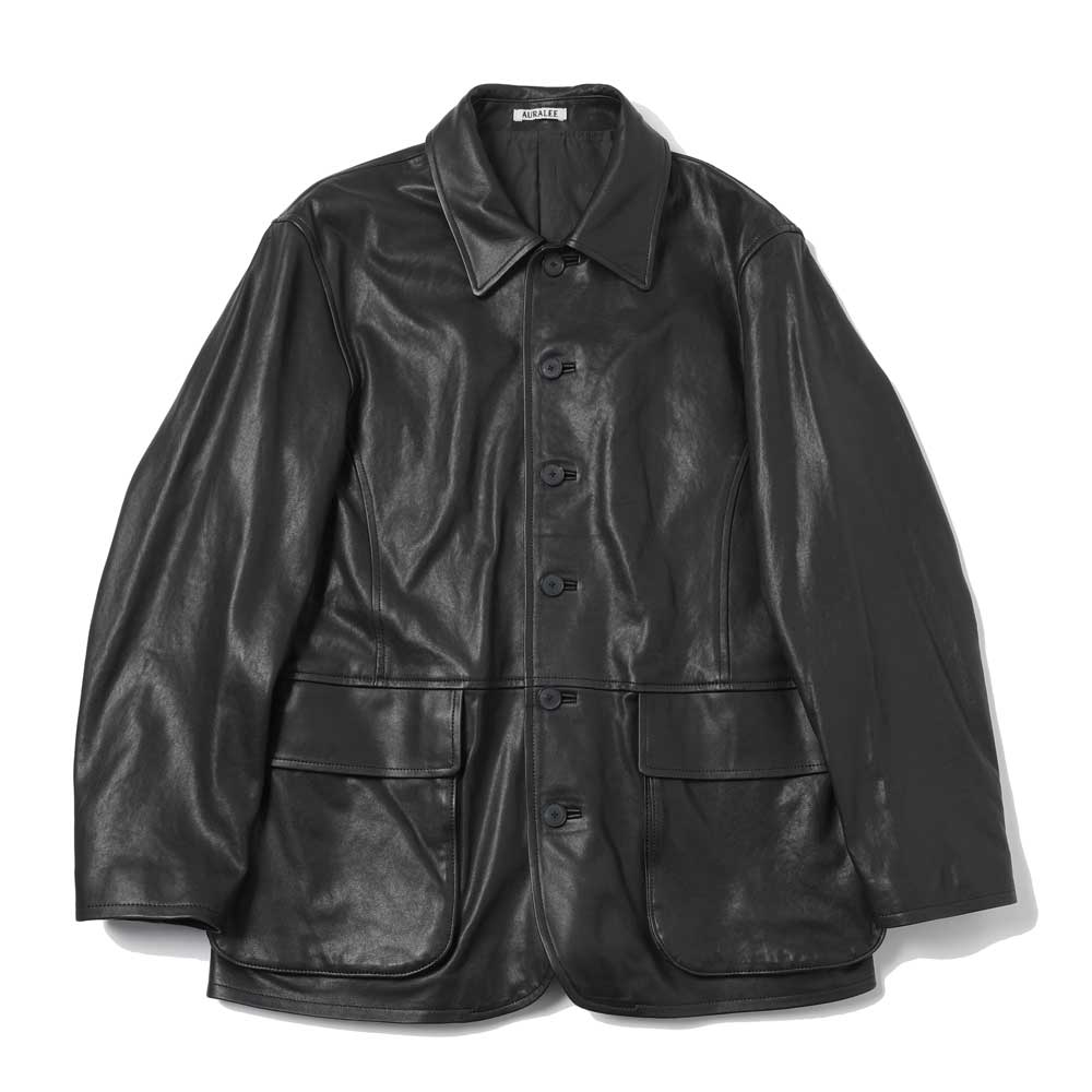AURALEE SUPER LIGHT NYLON RIPSTOP DOWN BLOUSON (A26SB01BL