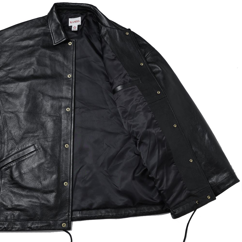 Leather Coach Jacket