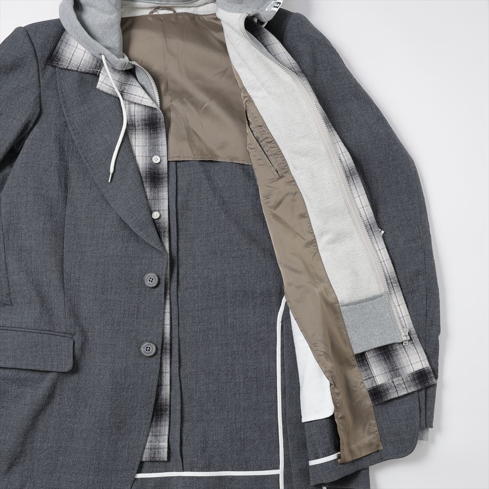 TRIPLE LAYERED BLAZER